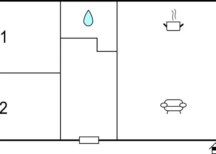 Apartamento 2 Bedroom Amazing In Pinezići